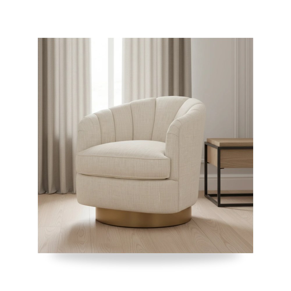 كرسي جلوس بتصميم أنيق - كرسي Tipsy Swivel Fairfield - من Fairfield Chair