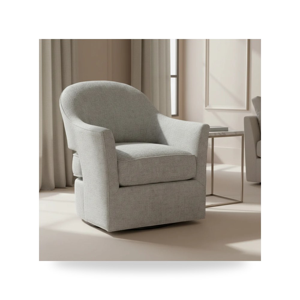 كرسي جلوس بتصميم أنيق - Product OverviewSunset Swivel Chair كرسي دوار - من Fairfield