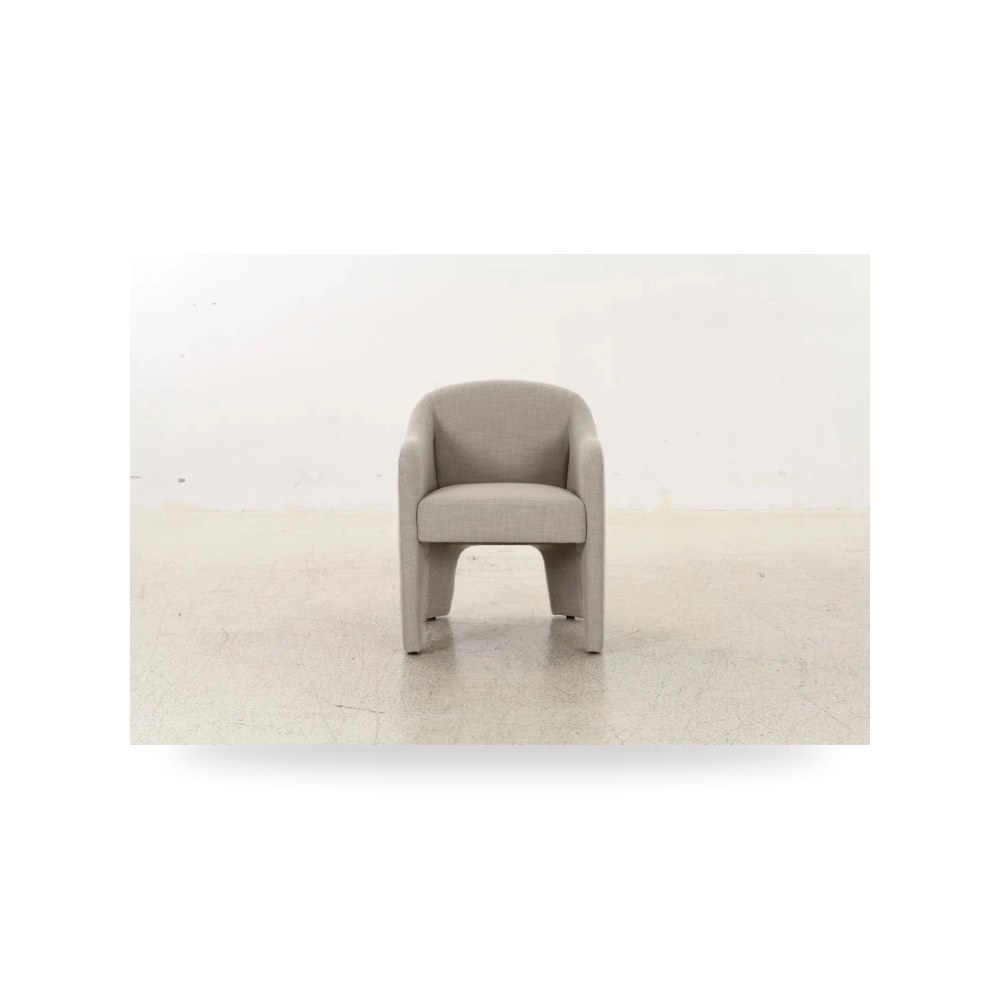 كرسي طعام فاخر - Sully Grey Dining Chair - طراز R1572-D0000SC