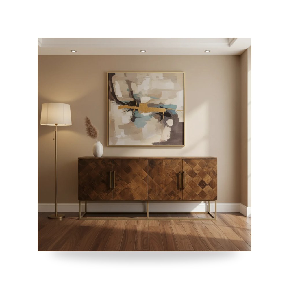 بوف ومسند قدم عثماني - بوفيه كونسول أحمر Fairfield Chair موديل 8144 - طراز 8144-96