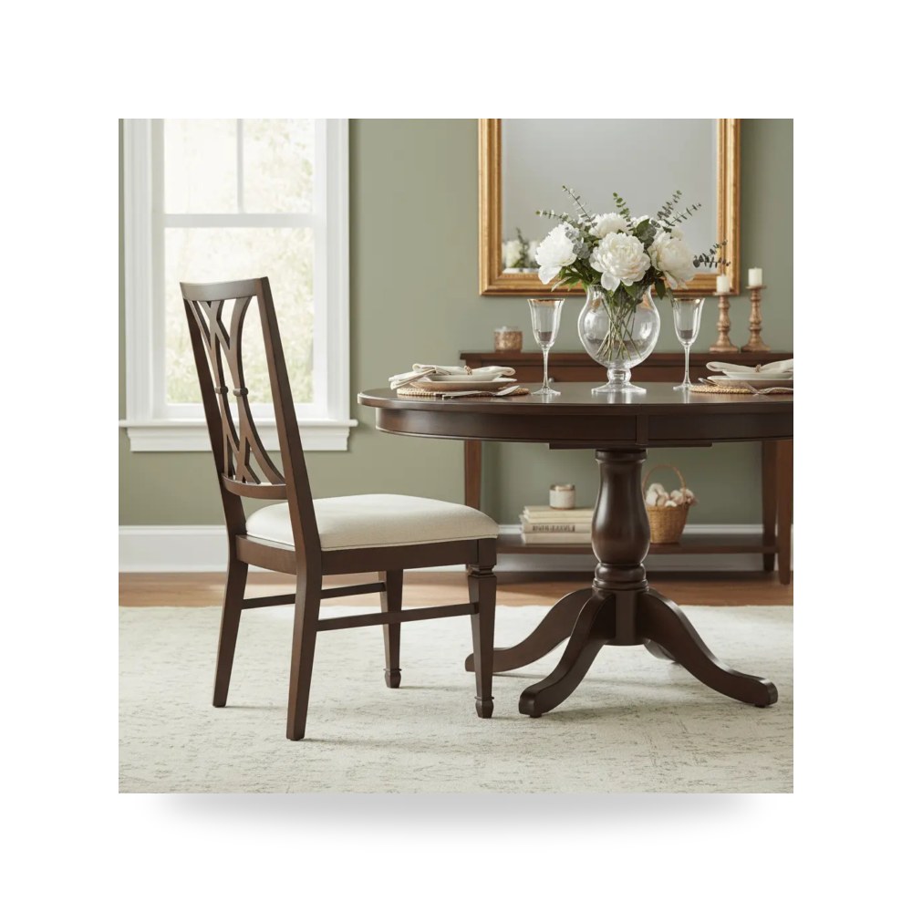 كرسي جلوس بتصميم أنيق - كرسي Palisade Splat معتمد - من Hooker Furniture - طراز 5183-75310