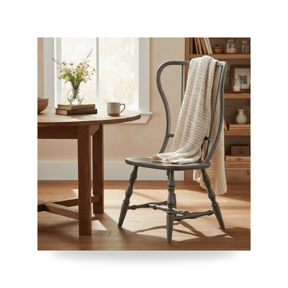 كرسي جلوس بتصميم أنيق - كرسي Ciao Bella Spindle معتمد - من Hooker Furniture