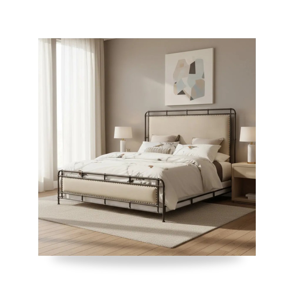 سرير نوم فاخر - سرير نوم أحمر Hooker موديل 5388 90250 - من Hooker Furniture