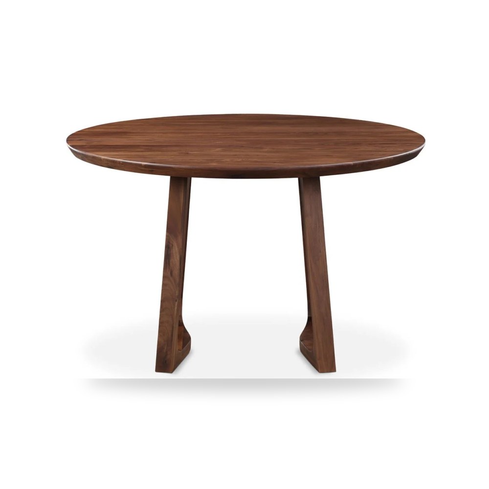 طاولة طعام جوز Silas Round Moes موديل BC-1100-24 Moe's Home
