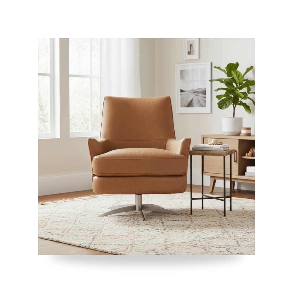 كرسي جلوس بتصميم أنيق - Sheridan Swivel Chair شيريدان كرسي - من Hooker Furniture