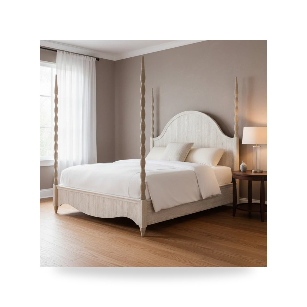 سرير نوم فاخر - سرير نوم Hooker موديل 6350 90660 80 - من Hooker Furniture