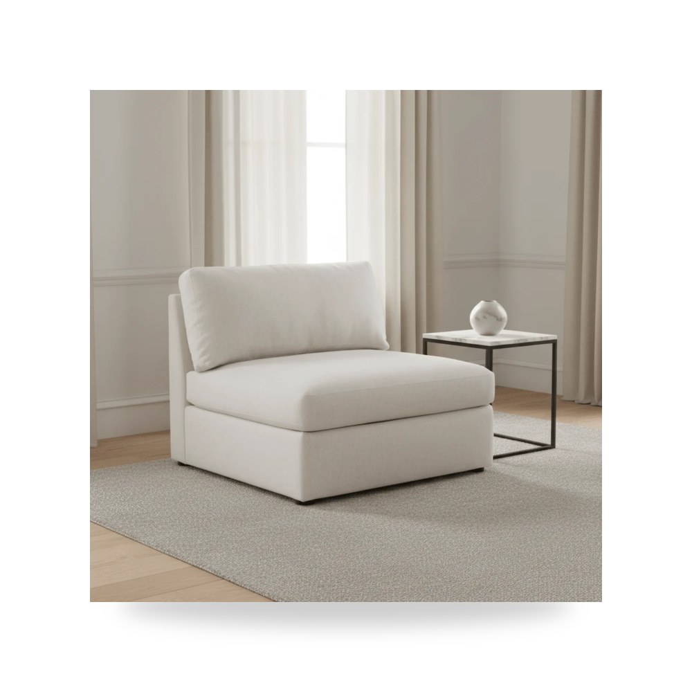كرسي جلوس بتصميم أنيق - Product OverviewSebastian Armless Chair كرسي - من Fairfield Chair