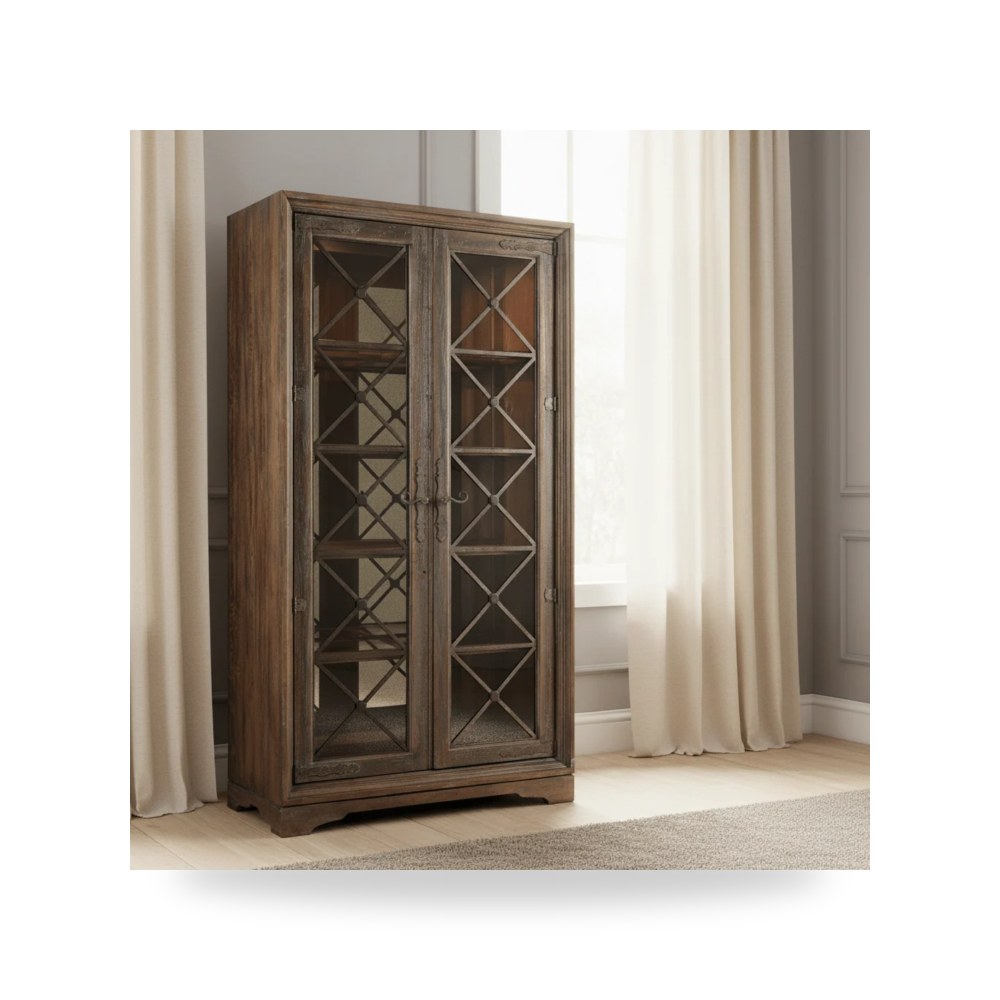 وحدة أدراج وكومودينة غرف نوم - خزانة Sattler Display Hooker - من Hooker Furniture