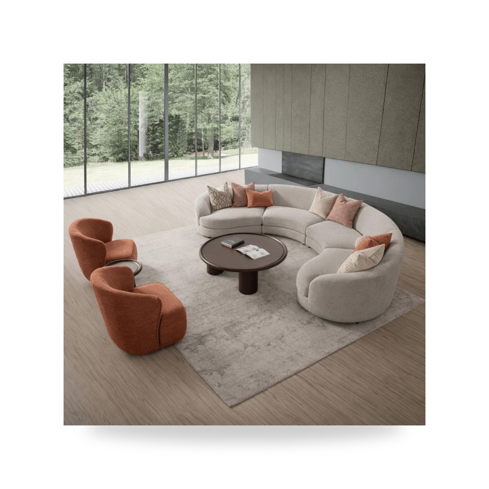 كنب زاوية أريكة مقطعية روتس موديل HC056-Set