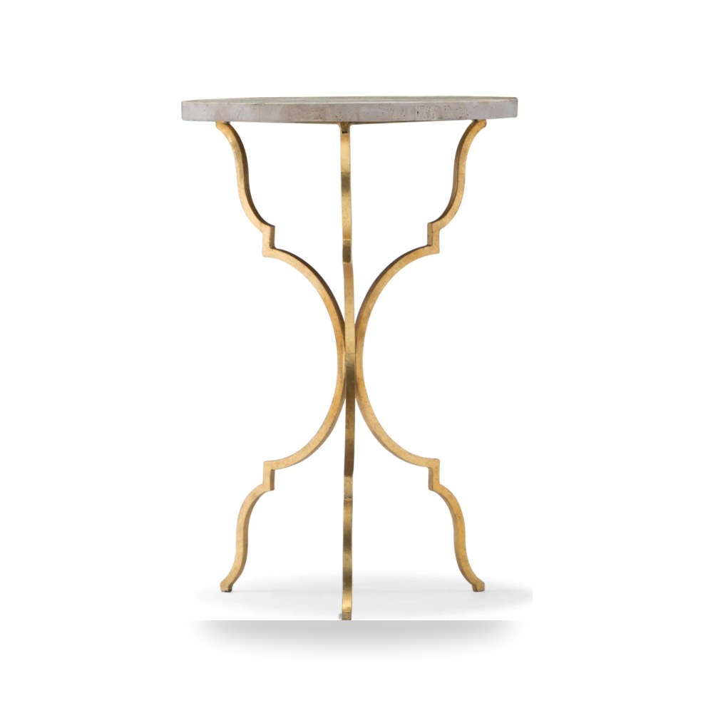 طاولة مارتيني دائرية موديل 5540-50001-GLD Hooker