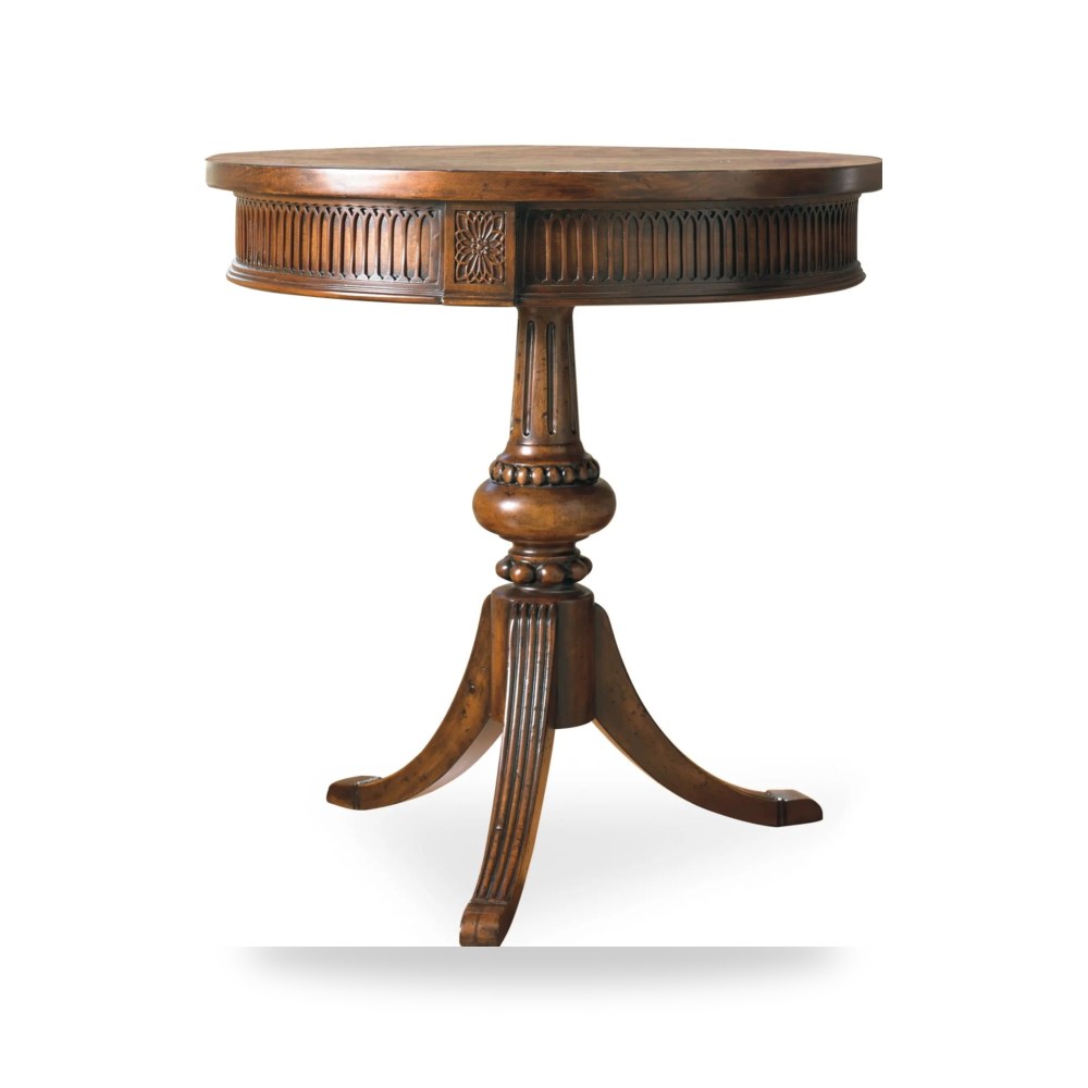مصباح طاولة ديكوري - طاولة زخرفية بقاعدة مستديرة - من Hooker Furniture - طراز 500-50-828