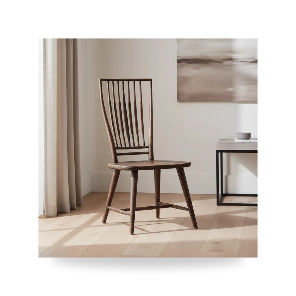 كرسي جلوس بتصميم أنيق - كرسي Roslyn County Spindle - من Hooker Furniture