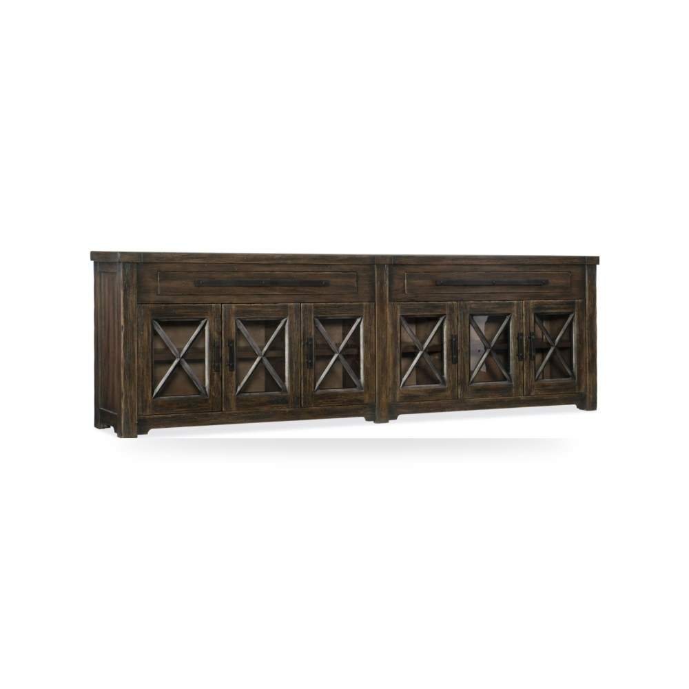 بوفيه كونسول أحمر هوكر فيرنتشر Hooker Furniture موديل 1618 85001 DKW