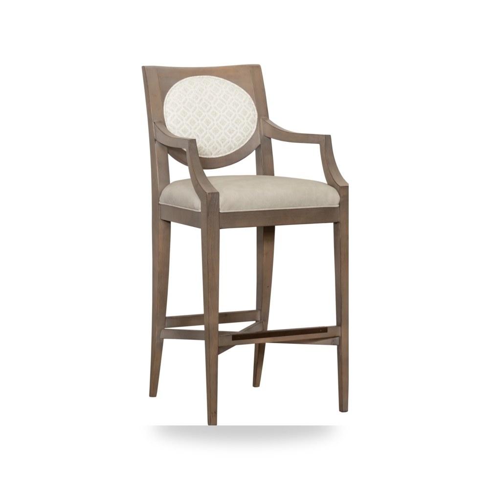 مقعد بار عالي فاخر - كرسي بار Rocco معتمد - من Fairfield Chair - طراز 8849-06