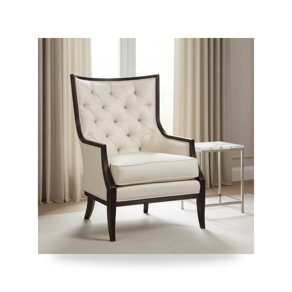 كرسي جلوس بتصميم أنيق - كرسي Riverton Occasional معتمد - من Fairfield Chair - طراز 5216-01