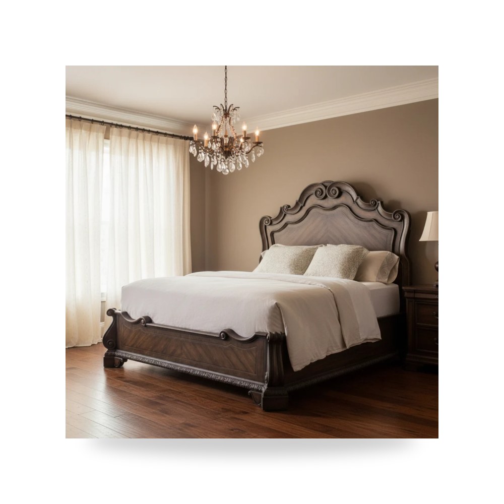 سرير نوم فاخر - سرير نوم Hooker موديل 5070 90260 - من Hooker Furniture - طراز 5070-90260
