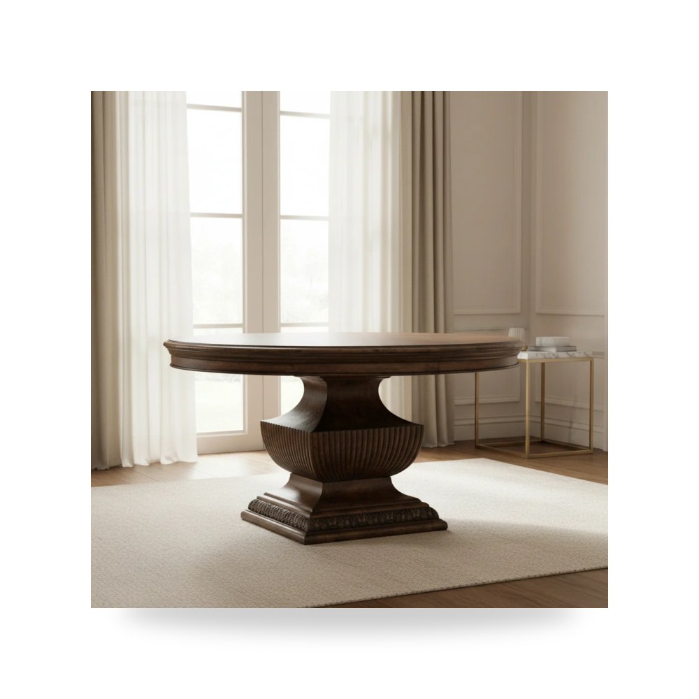 Rhapsody 60 in. Round Dining Table رابسودي 60 موديل 5070-75203 Hooker