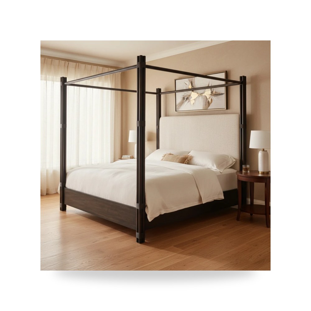 سرير نوم فاخر - سرير نوم أحمر Hooker موديل 6950 90466 99 - من Hooker Furniture