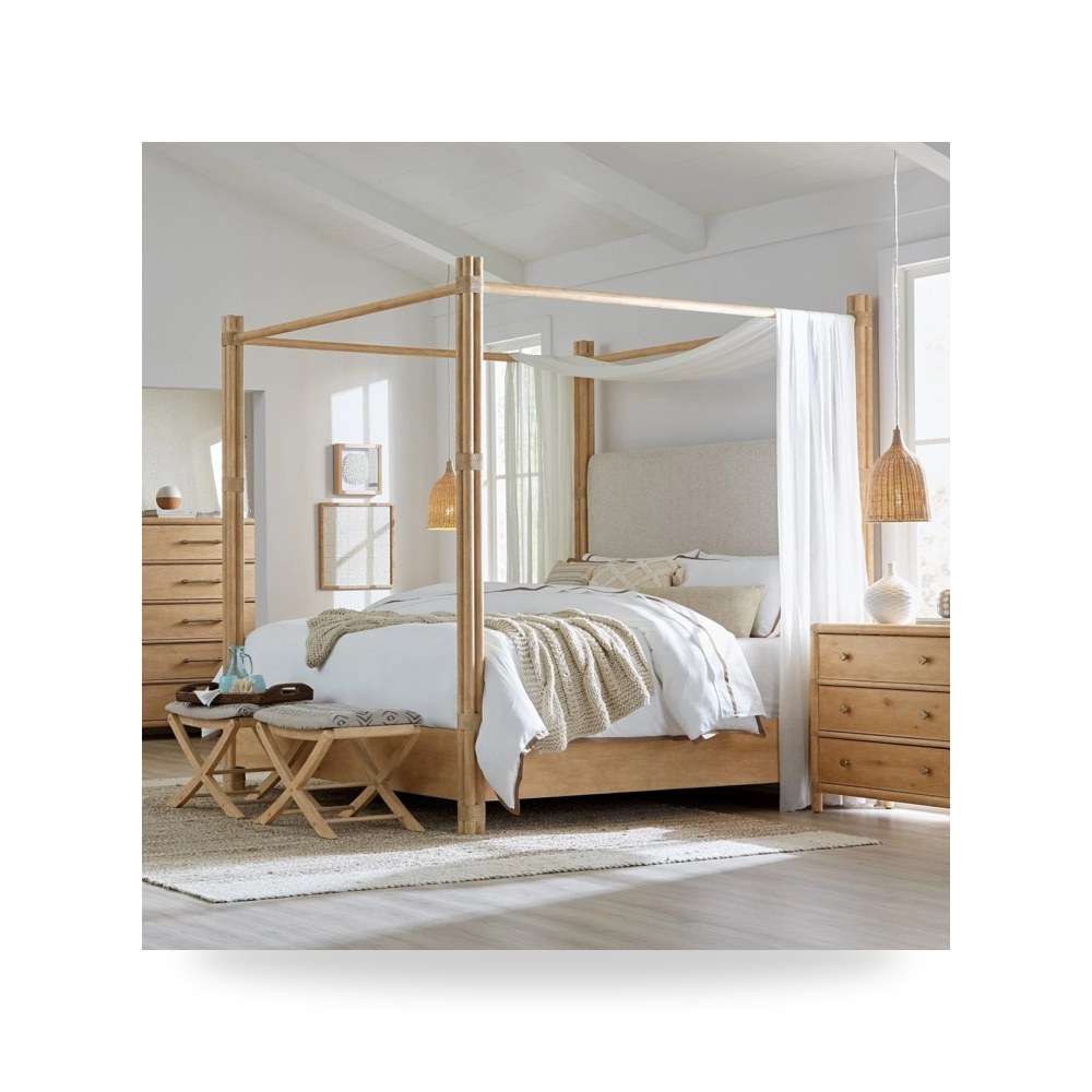 سرير نوم فاخر - سرير نوم أحمر Hooker موديل 6950 90460 80 - من Hooker Furniture