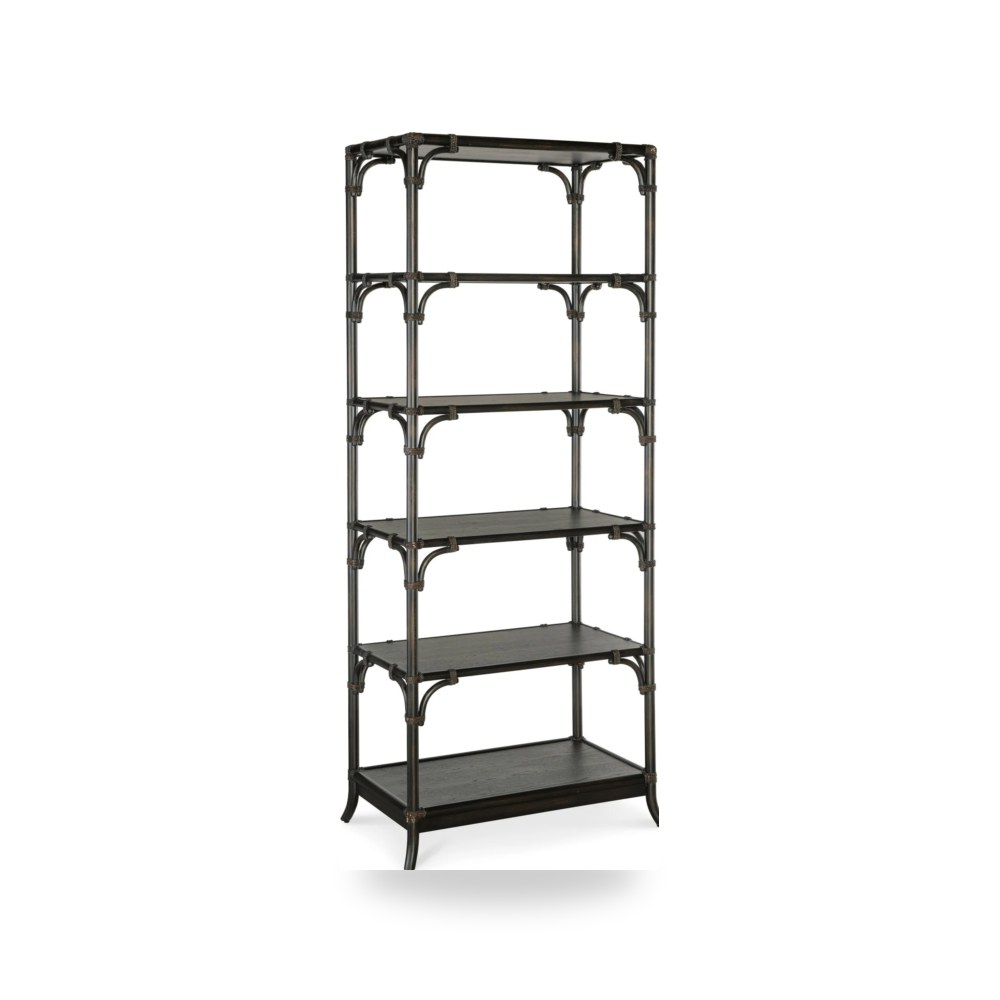 خزانة ودولاب Retreat Pole Rattan Bookcase من Hooker Furniture