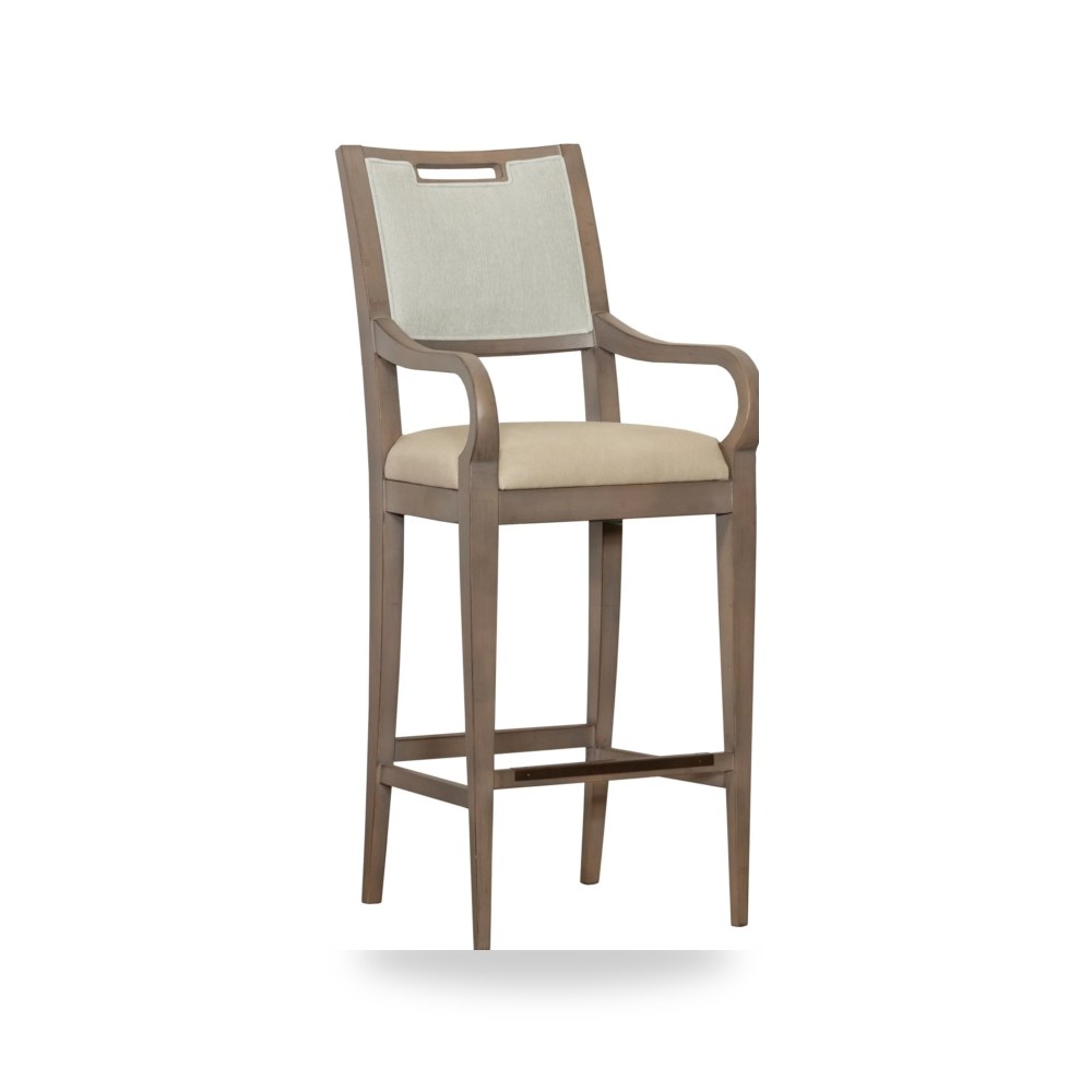 مقعد بار عالي فاخر - كرسي بار Reece Fairfield معتمد - من Fairfield Chair - طراز 8853-06