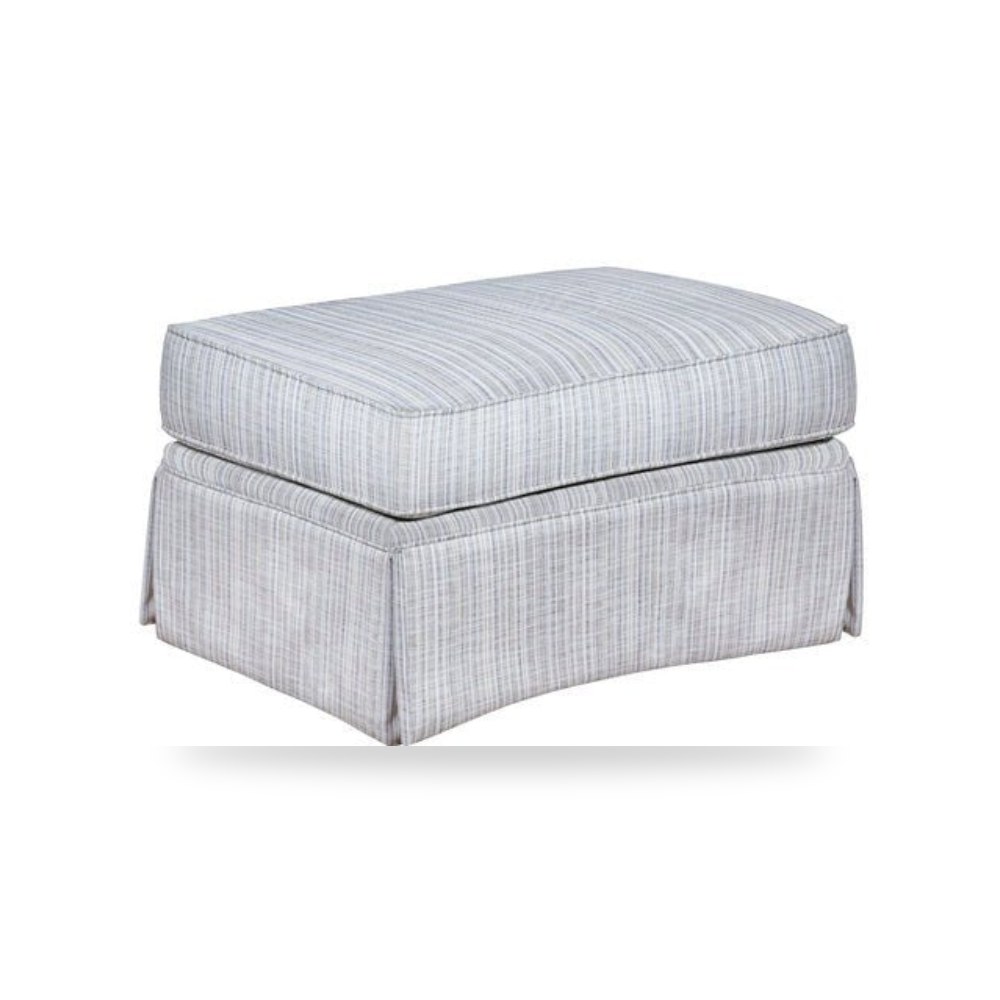بوف ومسند قدم عثماني - بوف Randolph Fairfield معتمد - من Fairfield Chair - طراز 1426-20