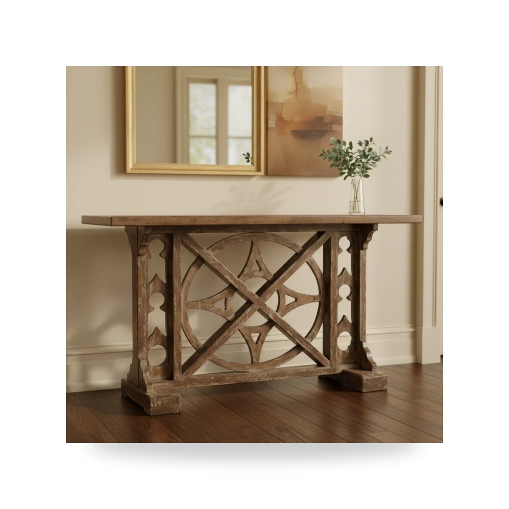بوف ومسند قدم عثماني - بوفيه كونسول Hooker موديل 638 85001 - من Hooker Furniture