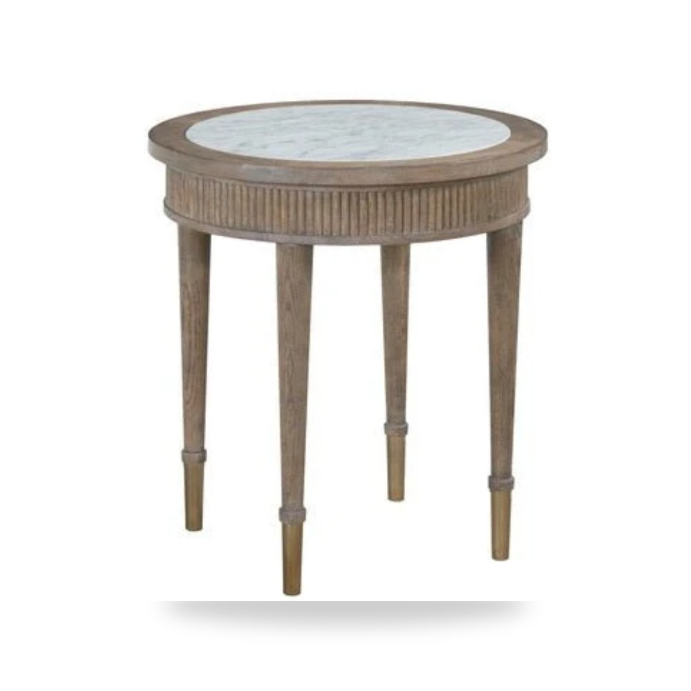 كراسي ومقاعد فاخرة - Product OverviewProvence Round End Table - من Fairfield Chair