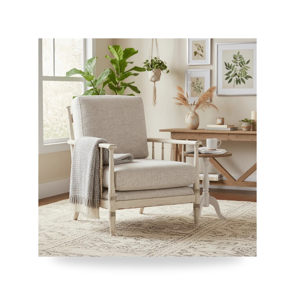 كرسي جلوس بتصميم أنيق - كرسي أحمر Prairie معتمد - من Hooker Furniture - طراز CC507-410-02