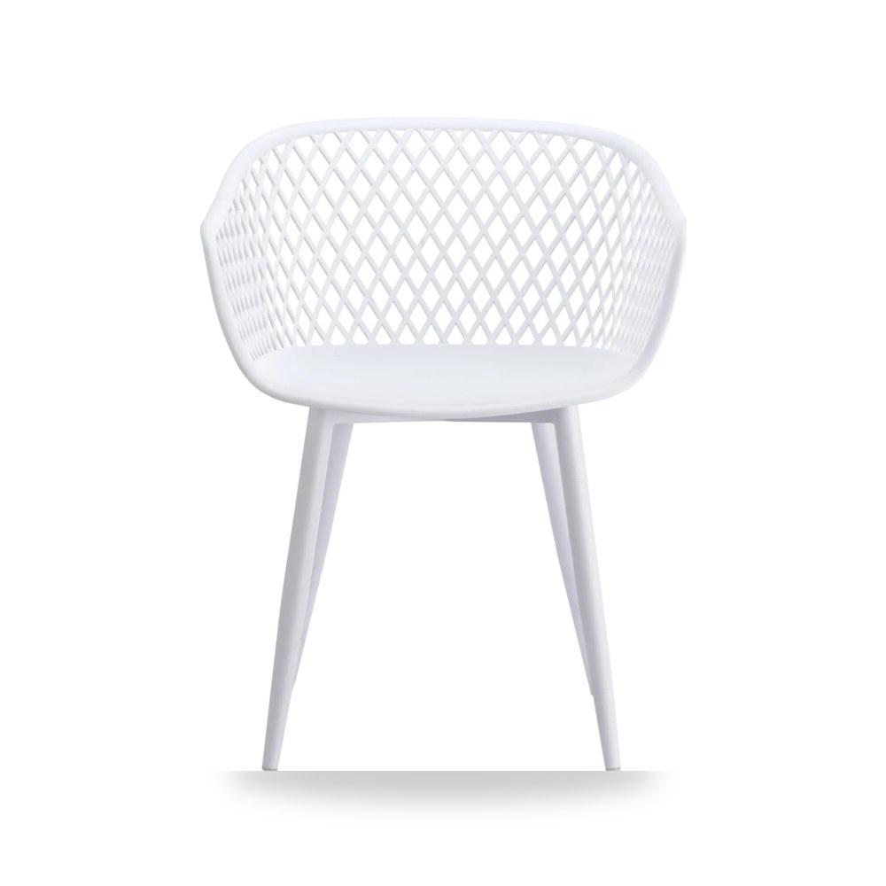 كراسي ومقاعد فاخرة - Outdoor Living أبيض Moe's Home موديل QX 1001 - طراز QX-1001-18