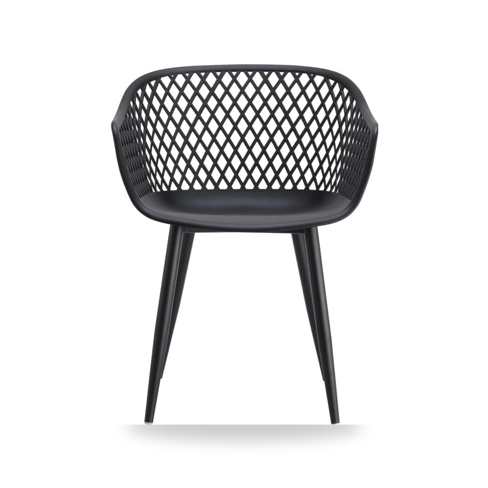 كراسي ومقاعد فاخرة - Outdoor Living أسود Moe's Home موديل QX 1001 - طراز QX-1001-02