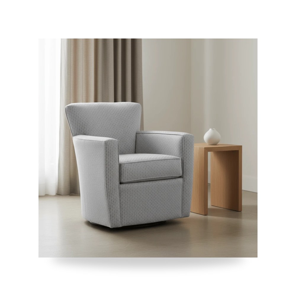 كرسي جلوس بتصميم أنيق - كرسي Paterson Swivel معتمد - من Fairfield Chair - طراز 6121-31