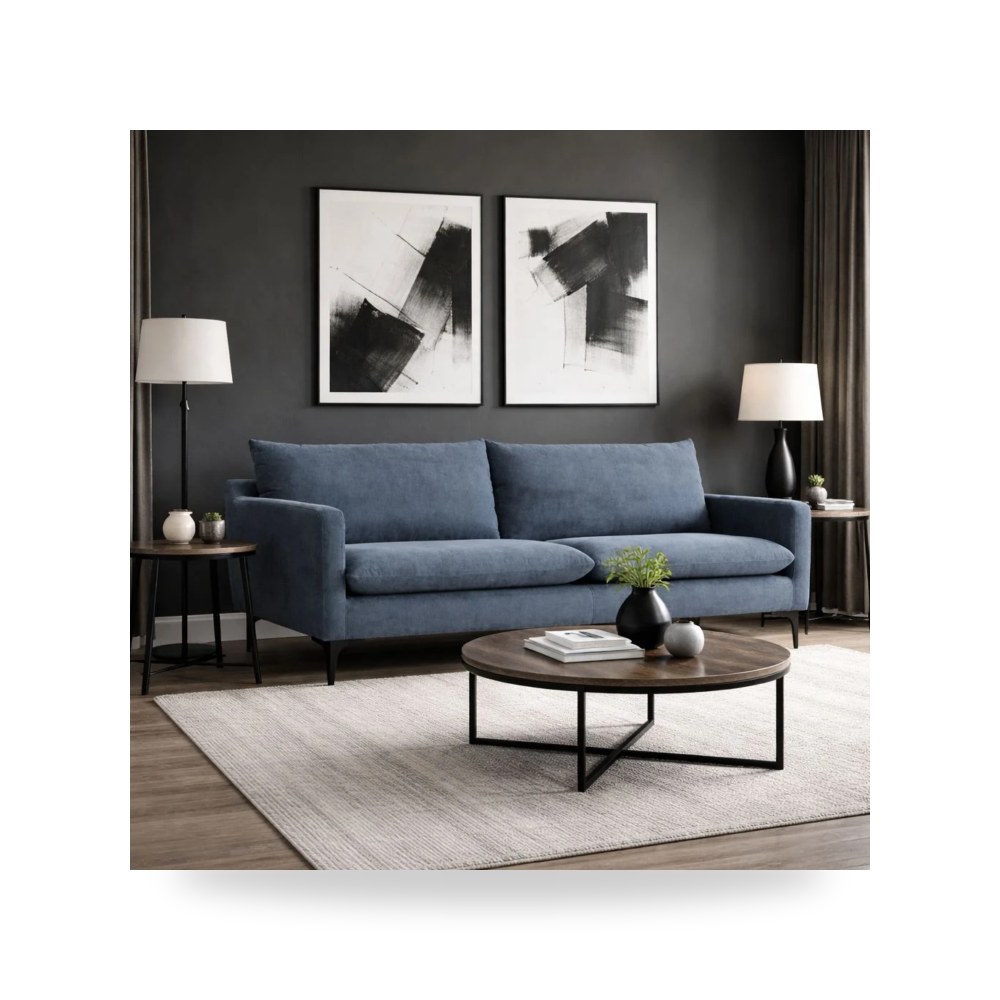 أريكة أزرق Paris Moes موديل JM-1011-26 Moe's Home
