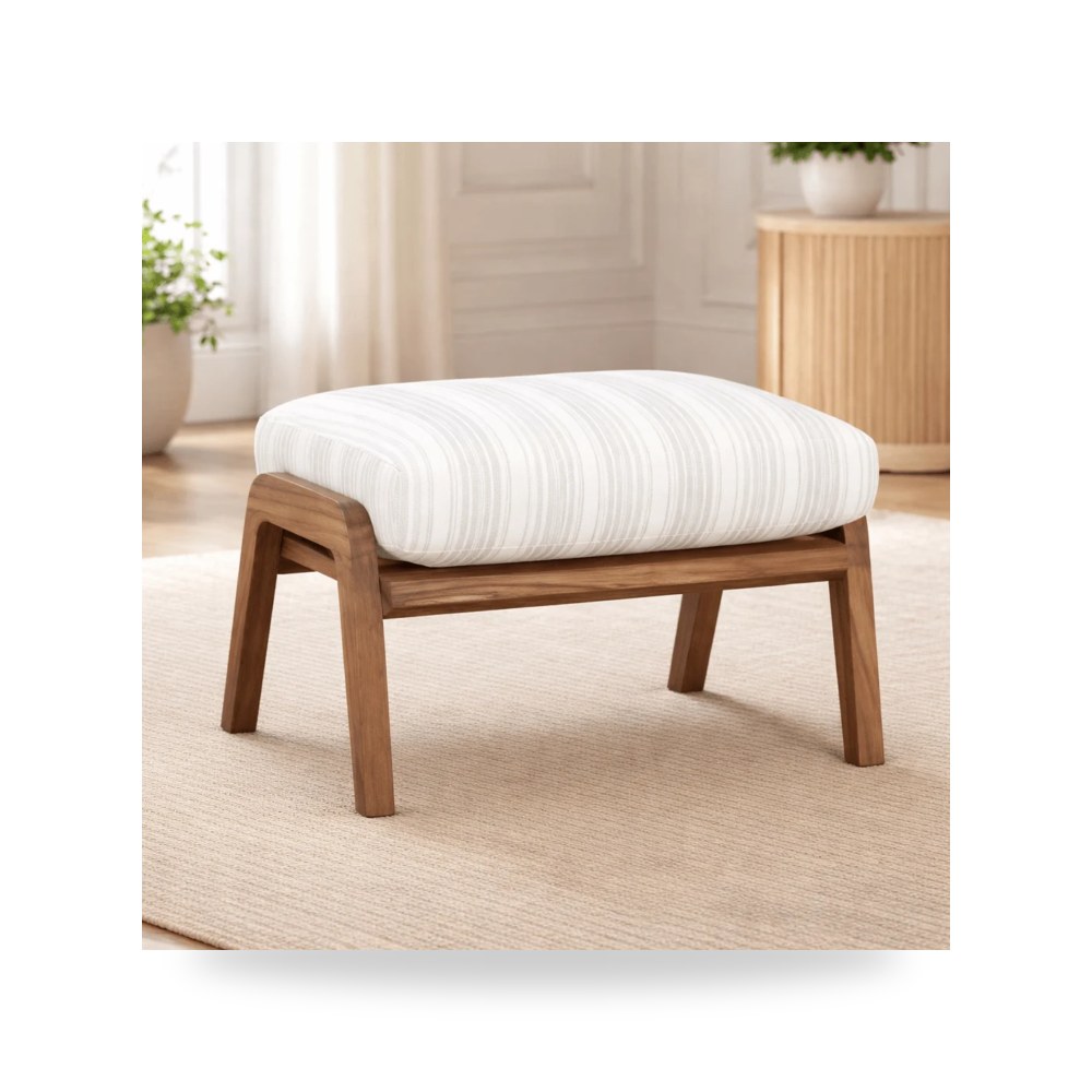 بوف ومسند قدم عثماني - بوف Outdoor Fairfield معتمد - من Fairfield Chair - طراز 3000-20