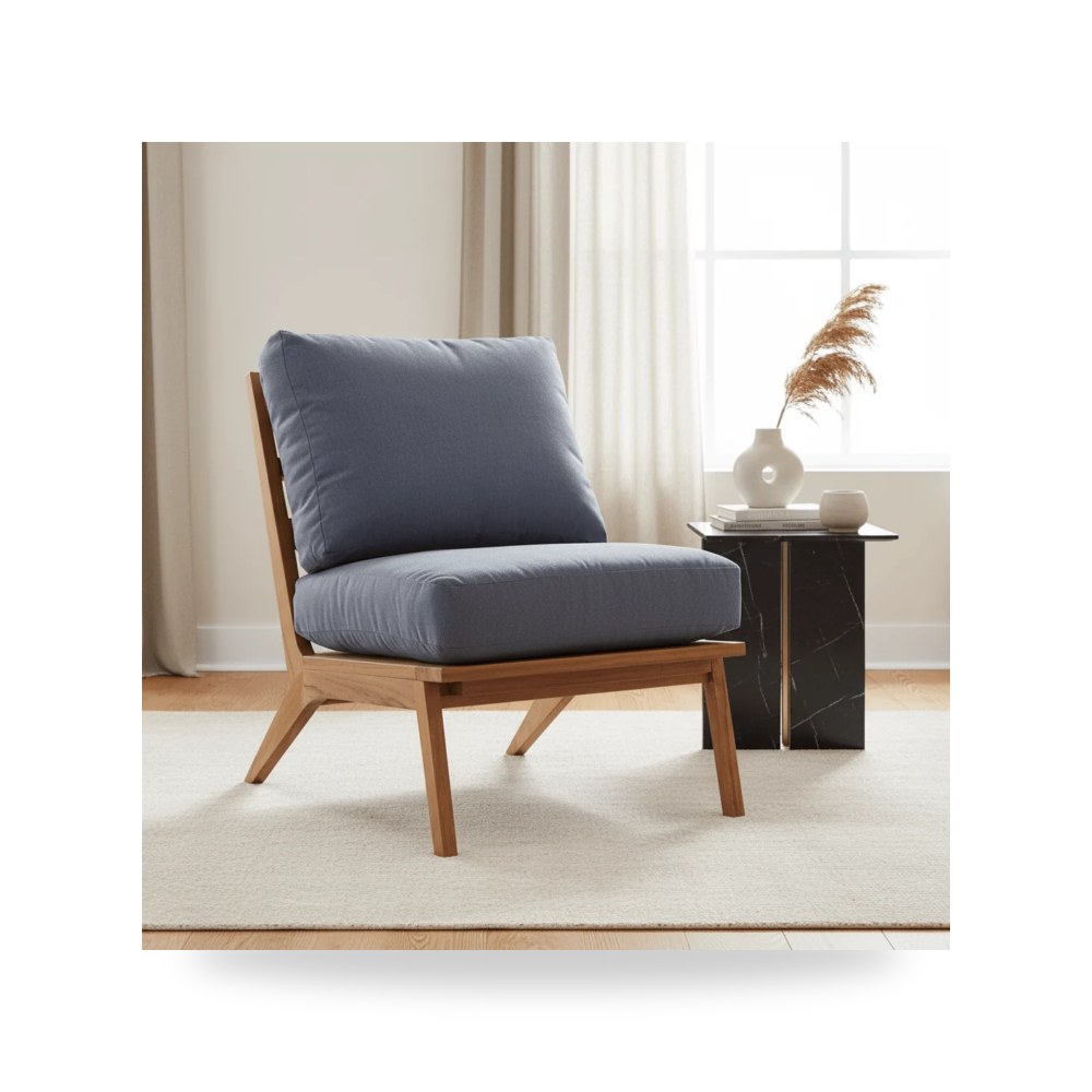كرسي جلوس بتصميم أنيق - Product OverviewOutdoor Armless Chair كرسي - من Fairfield Chair