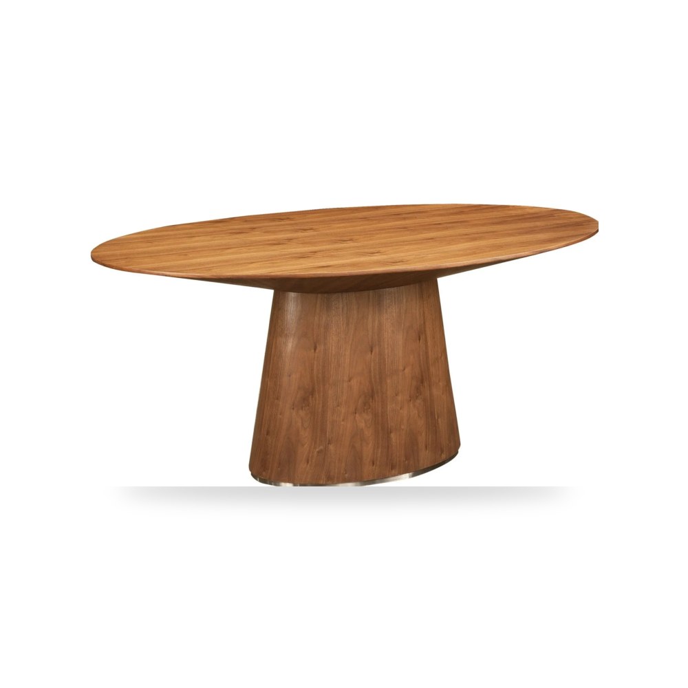 طاولة طعام جوز Otago Oval Moes موديل KC-1007-03 Moe's Home