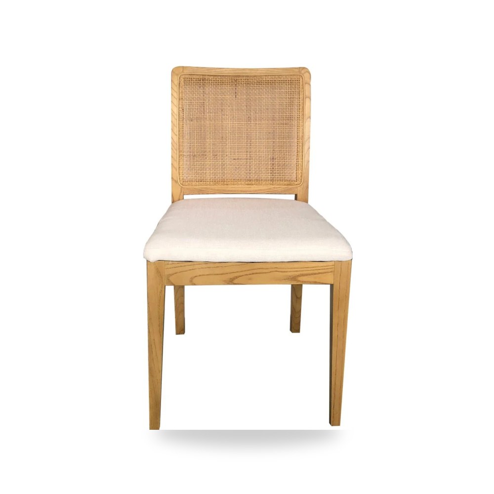 كرسي طعام فاخر - كرسي طعام Orville Natural M2 Moes - من Moe's Home - طراز FG-1023-24