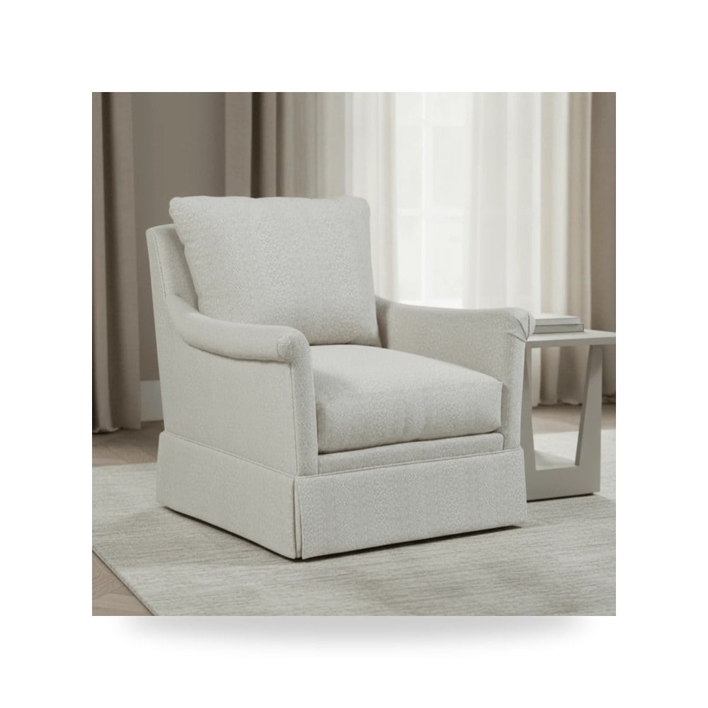 كرسي جلوس بتصميم أنيق - Product OverviewOlivia Swivel Chair أوليفيا - من Fairfield Chair