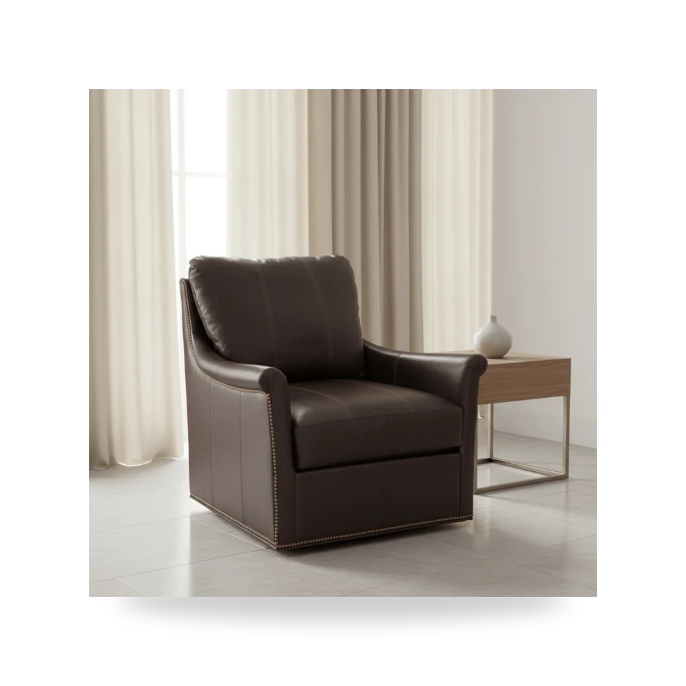 كرسي جلوس بتصميم أنيق - كرسي Olivia Swivel معتمد - من Fairfield Chair - طراز 2722-31