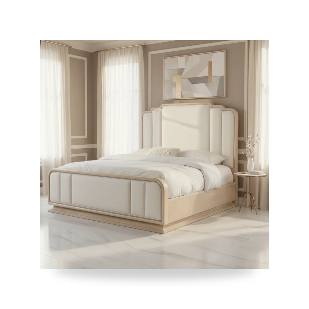 سرير نوم فاخر - سرير نوم أحمر Hooker موديل 6500 90860 80 - من Hooker Furniture