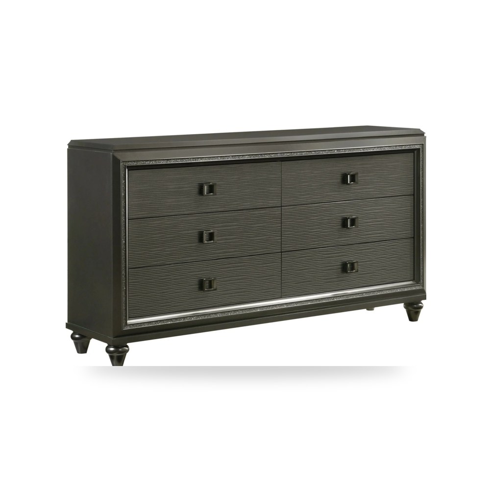 وحدة أدراج وكومودينة غرف نوم - Moonstone Dresser Copper