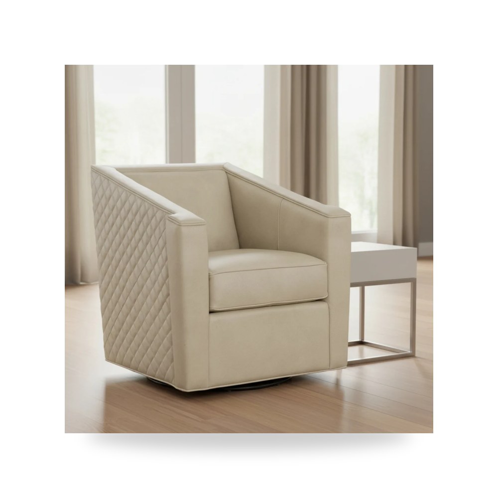 كرسي جلوس بتصميم أنيق - Product OverviewMiranda Swivel Chair كرسي - من Fairfield Chair