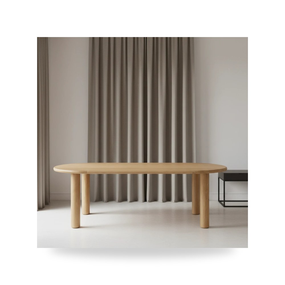 طاولة طعام بلوط Milo Large Moes موديل FC-1002-24-0 Moe's Home