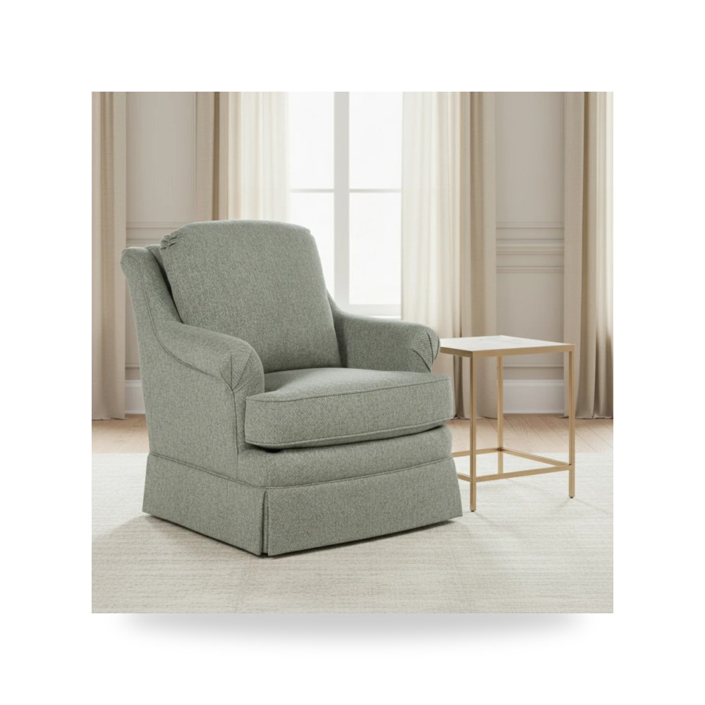 كرسي جلوس بتصميم أنيق - كرسي Milan Swivel Fairfield - من Fairfield Chair - طراز 1413-31