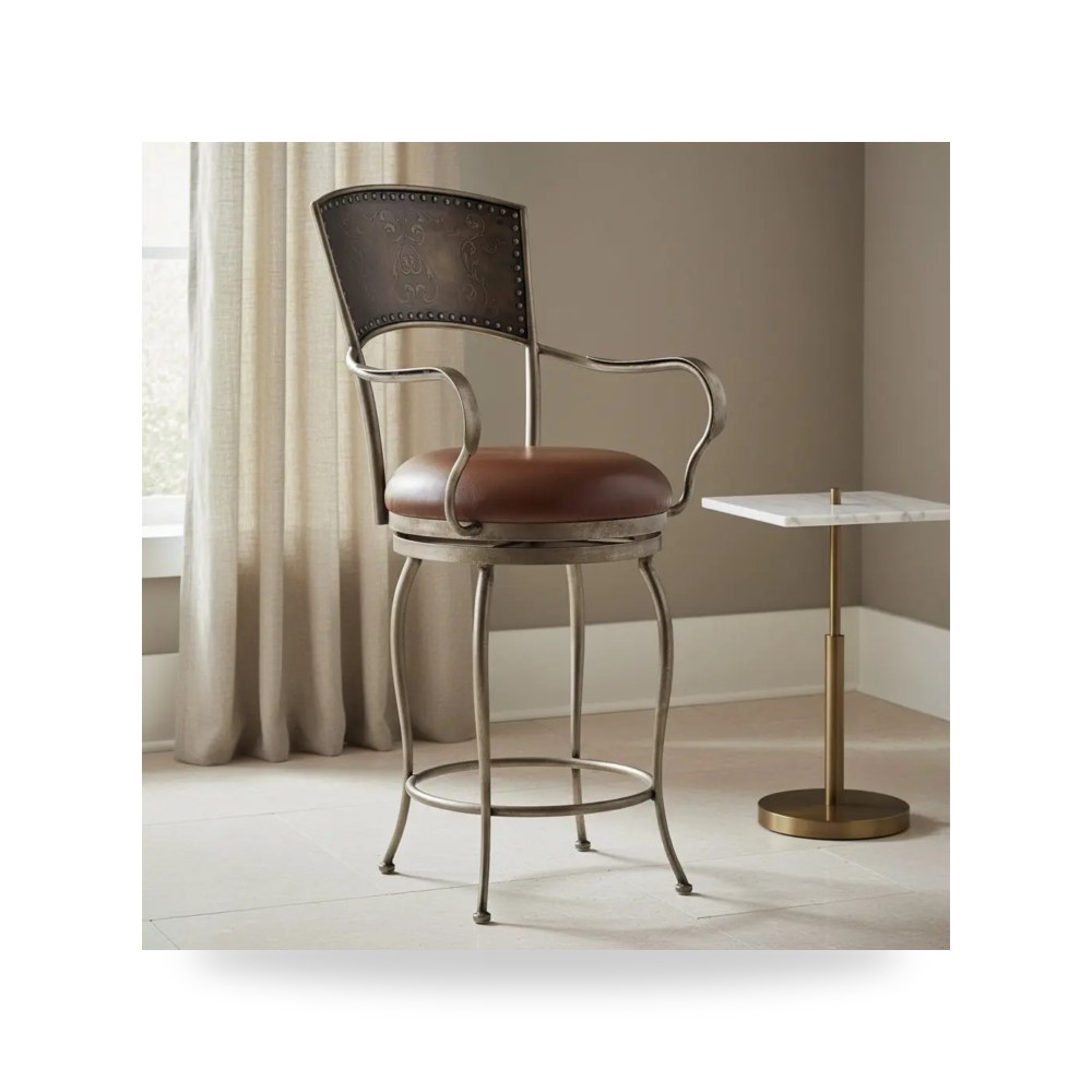 كراسي ومقاعد فاخرة - Zinfandal Barstool - من Hooker Furniture - طراز 300-20024