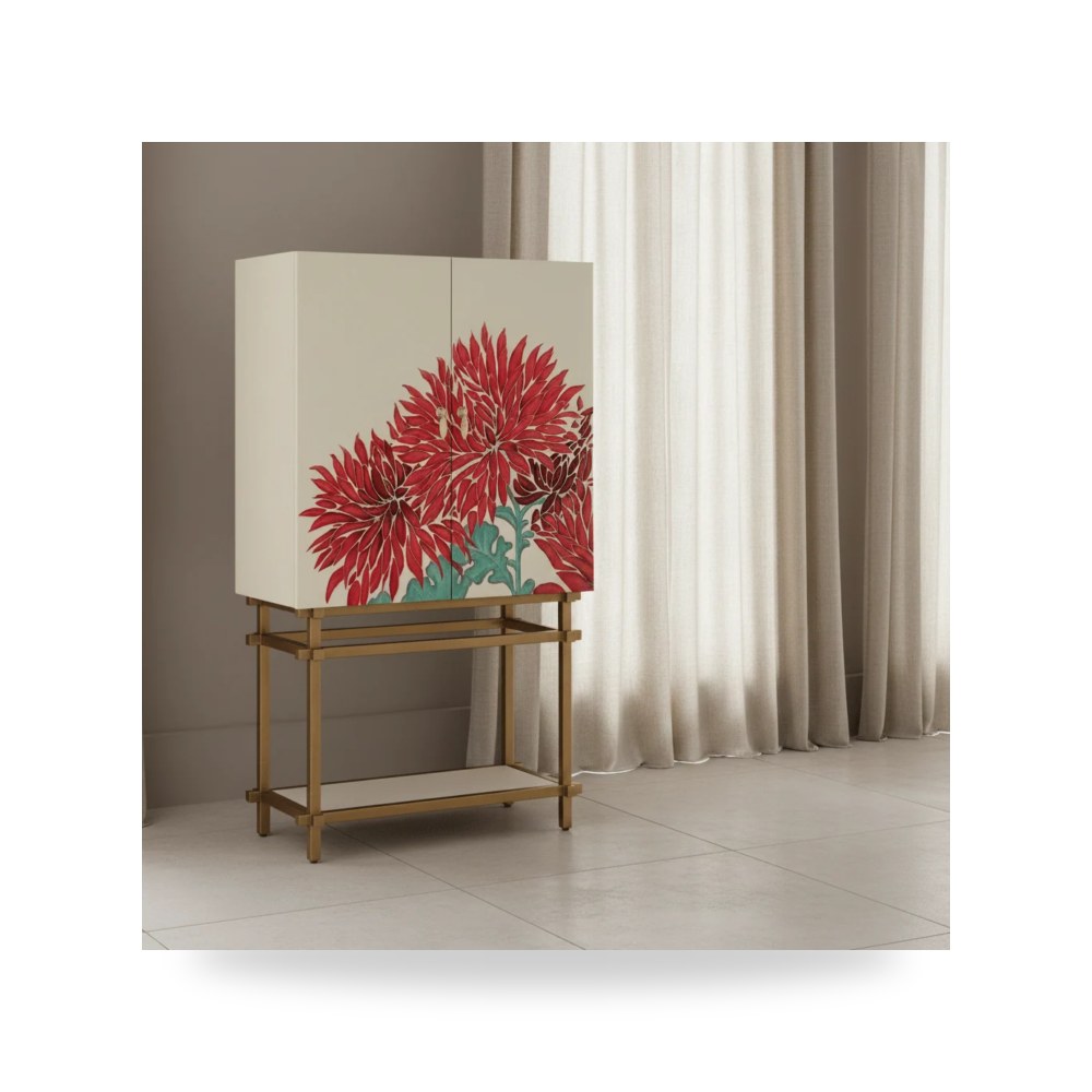 خزانة بار ميلانج Melange Patrisha Bar Cabinet من Hooker Furniture
