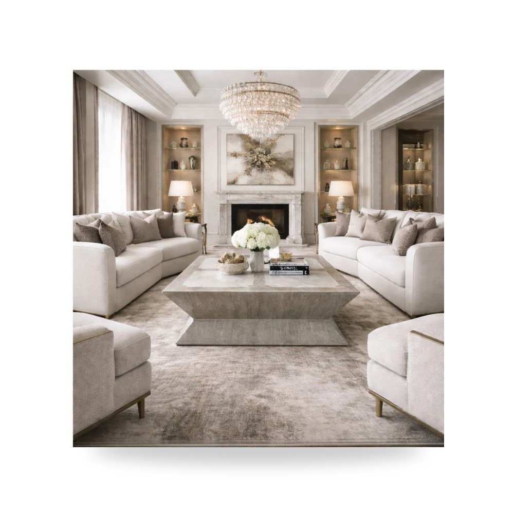 طاولة قهوة مربعات هندسية هوكر فيرنتشر Hooker Furniture موديل 628
