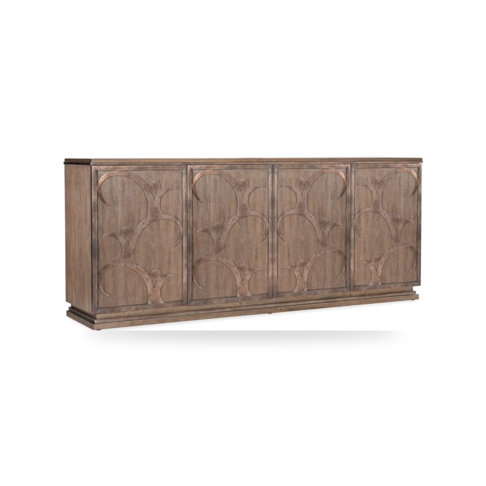 طاولة تلفزيون أحمر هوكر فيرنتشر Hooker Furniture موديل 628 85717 89