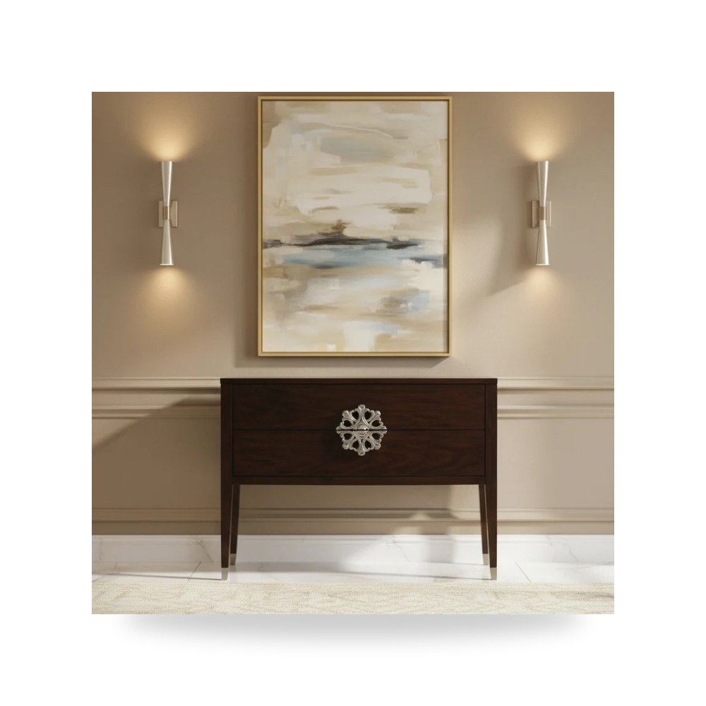 بوف ومسند قدم عثماني - بوفيه كونسول Hooker موديل 638 85096 - من Hooker Furniture
