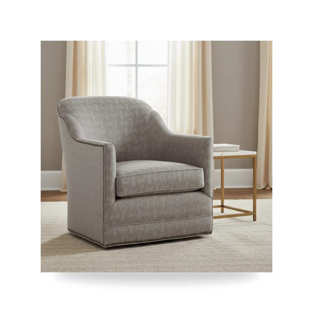كرسي جلوس بتصميم أنيق - كرسي Mason Swivel معتمد - من Fairfield Chair - طراز 1181-31